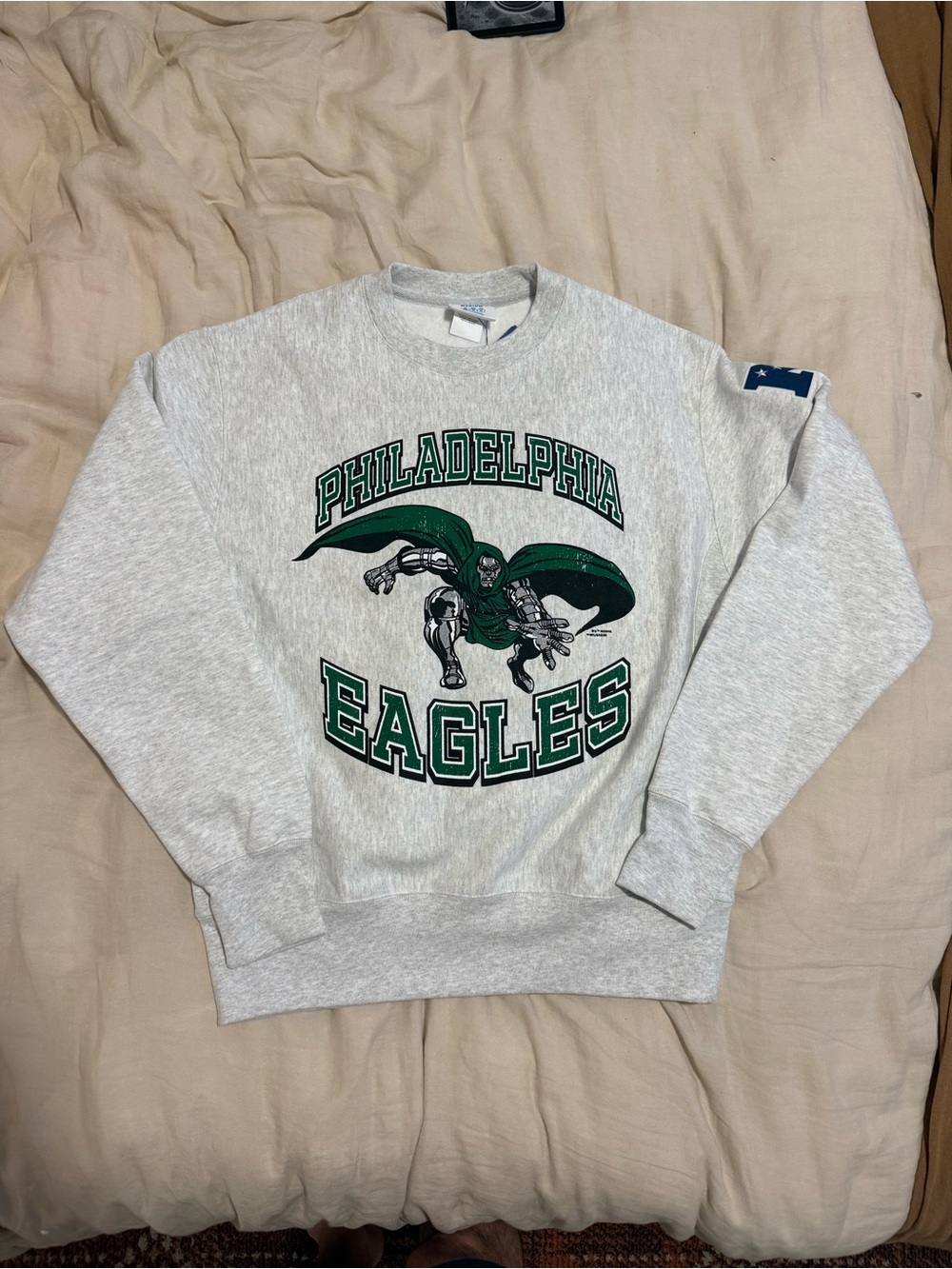 Champion Philadelphia Eagles Dr. Doom crewneck sweatshirt